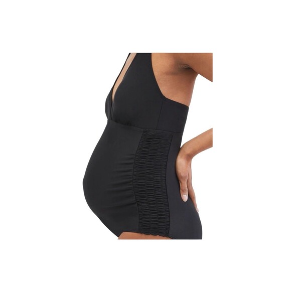Motherhood Maternity Black One Piece Swimsuit - Picture 1 of 16